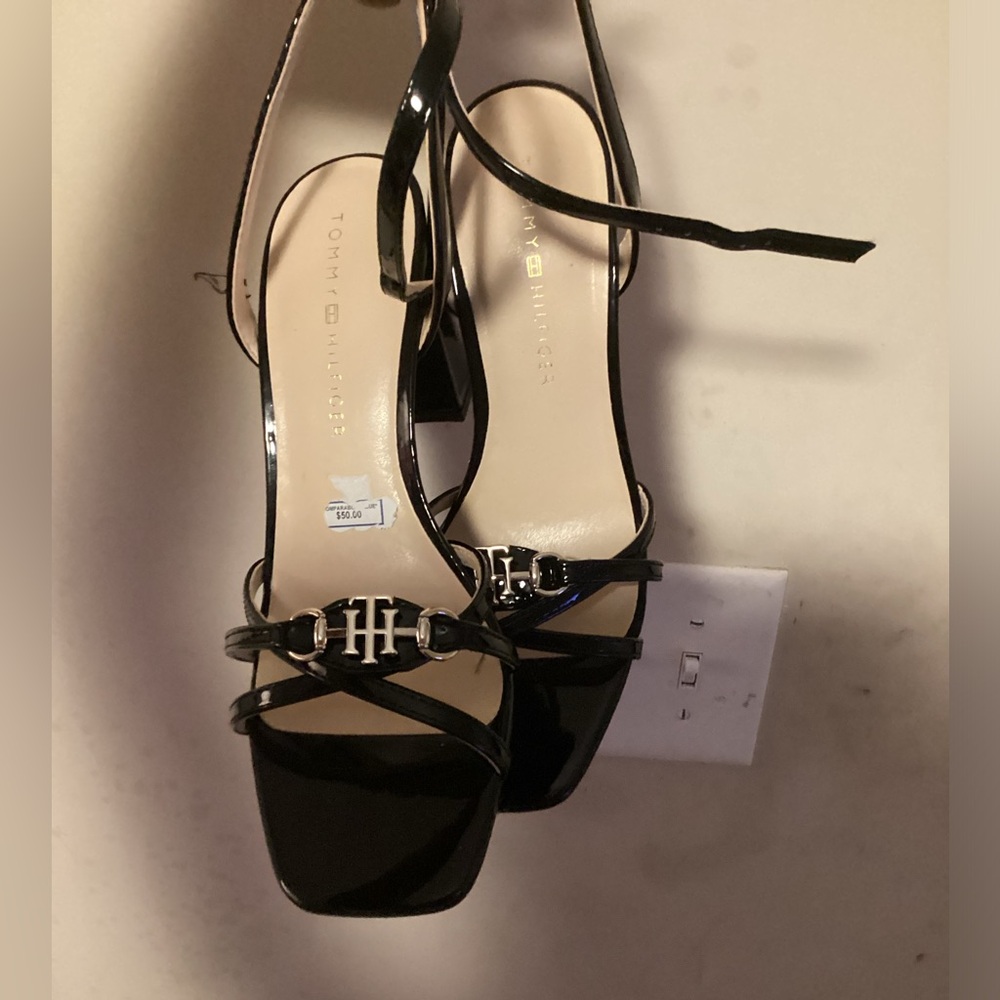 Tommy Hilfiger Black Women's Sandals